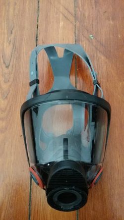 MSA full face respirator