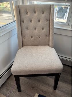 Upholstery/wood chair from Ashley Furniture