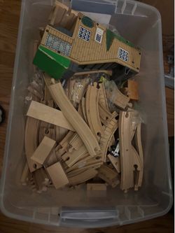 Wooden Train Tracks