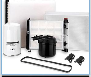 6.7L Diesel Filter Kit Compatible with 2020-2025 Ford F250 F350 F450 F550 Super Duty V8, Fuel Filter, Oil & Cabin Air Filter, Air Filter, Fuel/Water S