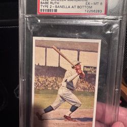 1932 Babe Ruth Baseball Card