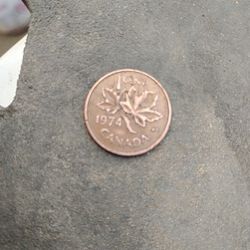 1974 Canadian Penny