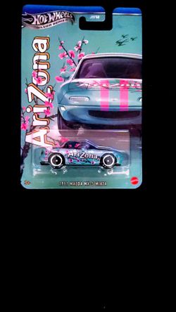 Hot wheels Arizona ice tea mazda miata.