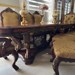 Dining Room Set China Cabinet 10 Pieces 