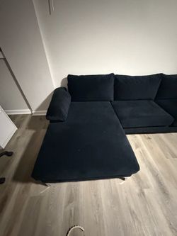 Black Sectional Couch