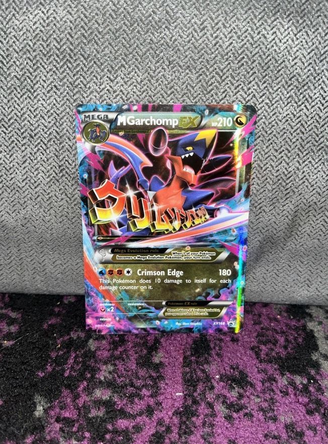 M Garchomp EX XY168 XY Promos Holo