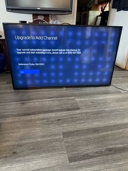 Sony 50” Smart Tv w/Remote working with white spot bad pixels on Screen Read info.