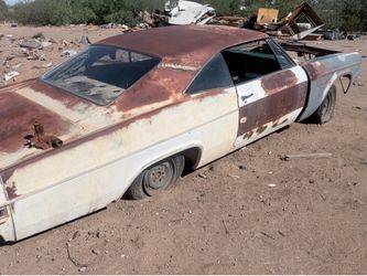 66 Impala two-door frame and body
