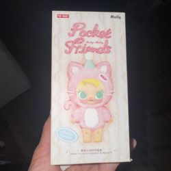 PopMart. Baby Molly Pocket Friends. Feeling Blue. Open Box