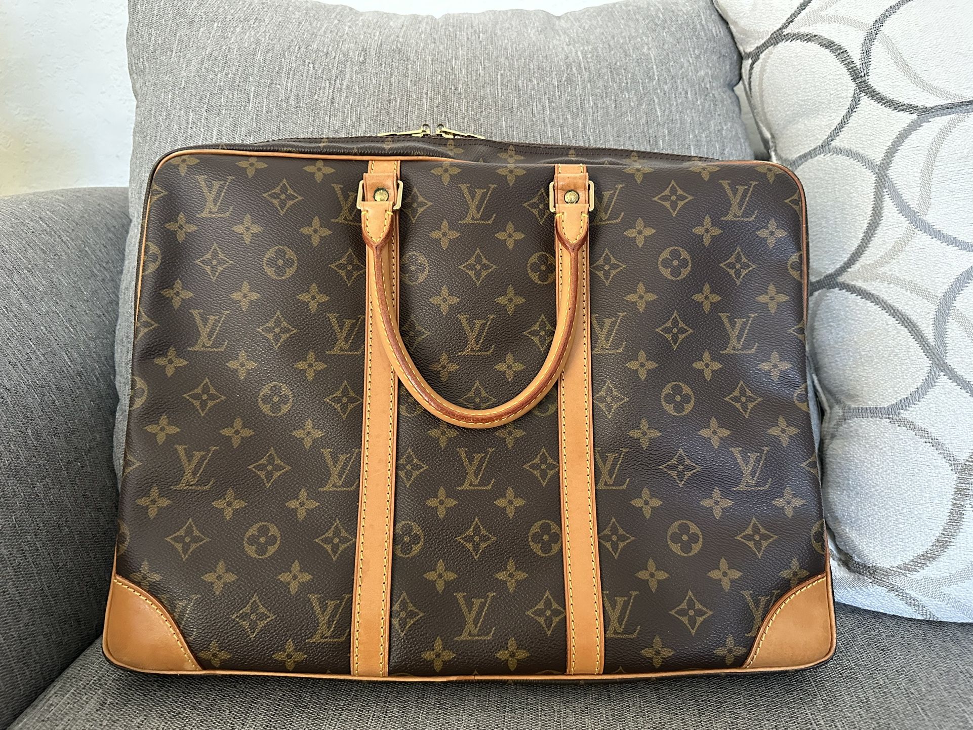 Louis Vuitton Porte-Documents Voyage Briefcase Monogram Canvas