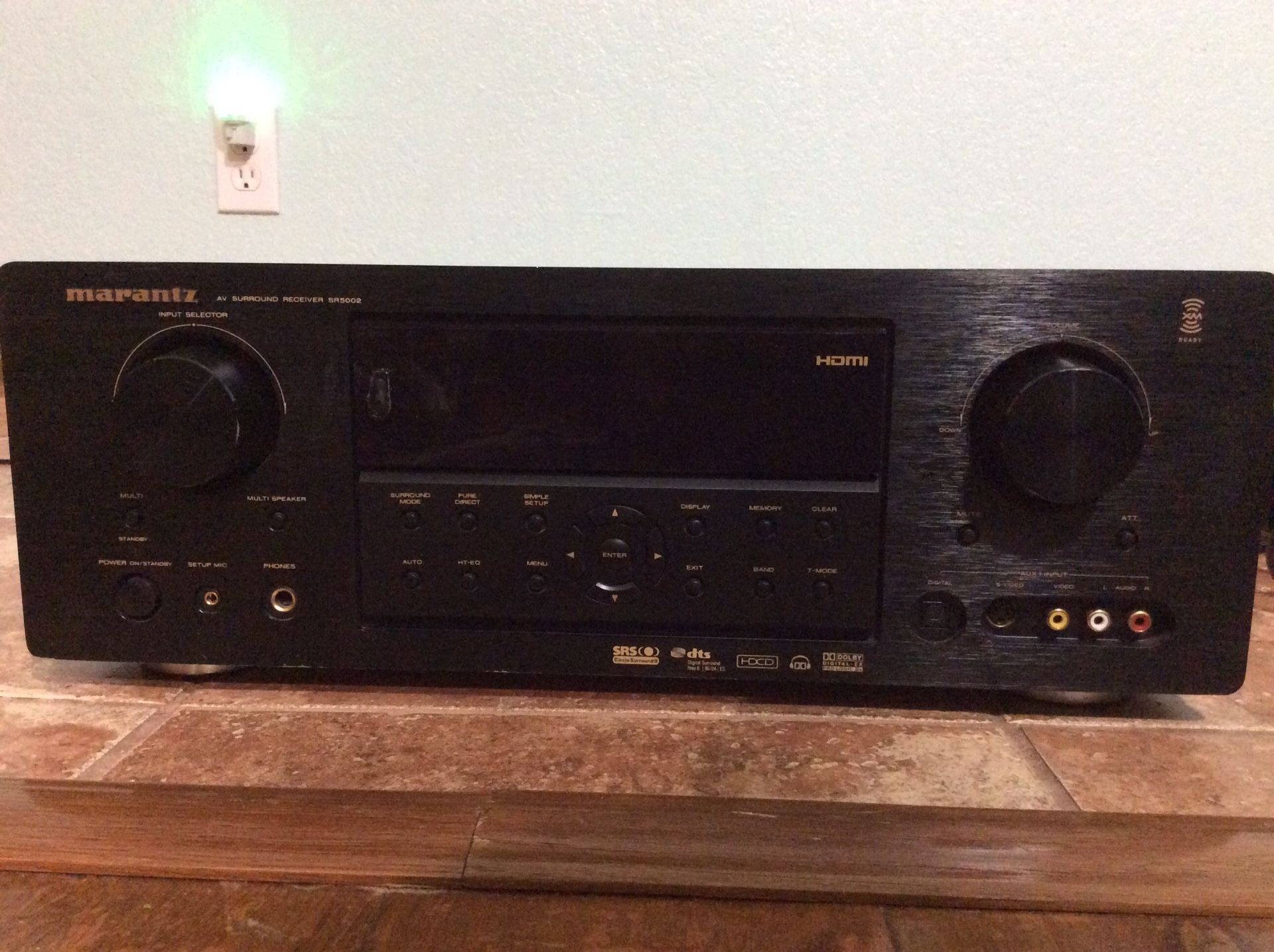 Marantz SR5002 A/V Surround Sound Receiver + Marantz SACD/DVD player DV8300