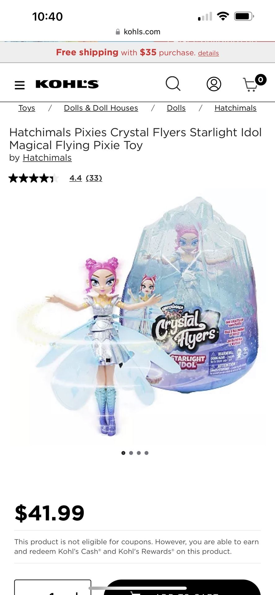 Hatchimals Flying Fairy