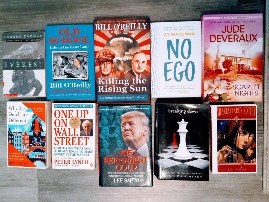 42 BOOK BUNDLE IN GOOD CONDITION - PICKUP ONLY