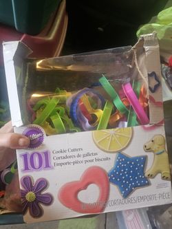 New In Box 101 Cookie Cutters