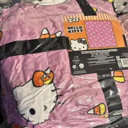 Hello Kitty Halloween Blankets