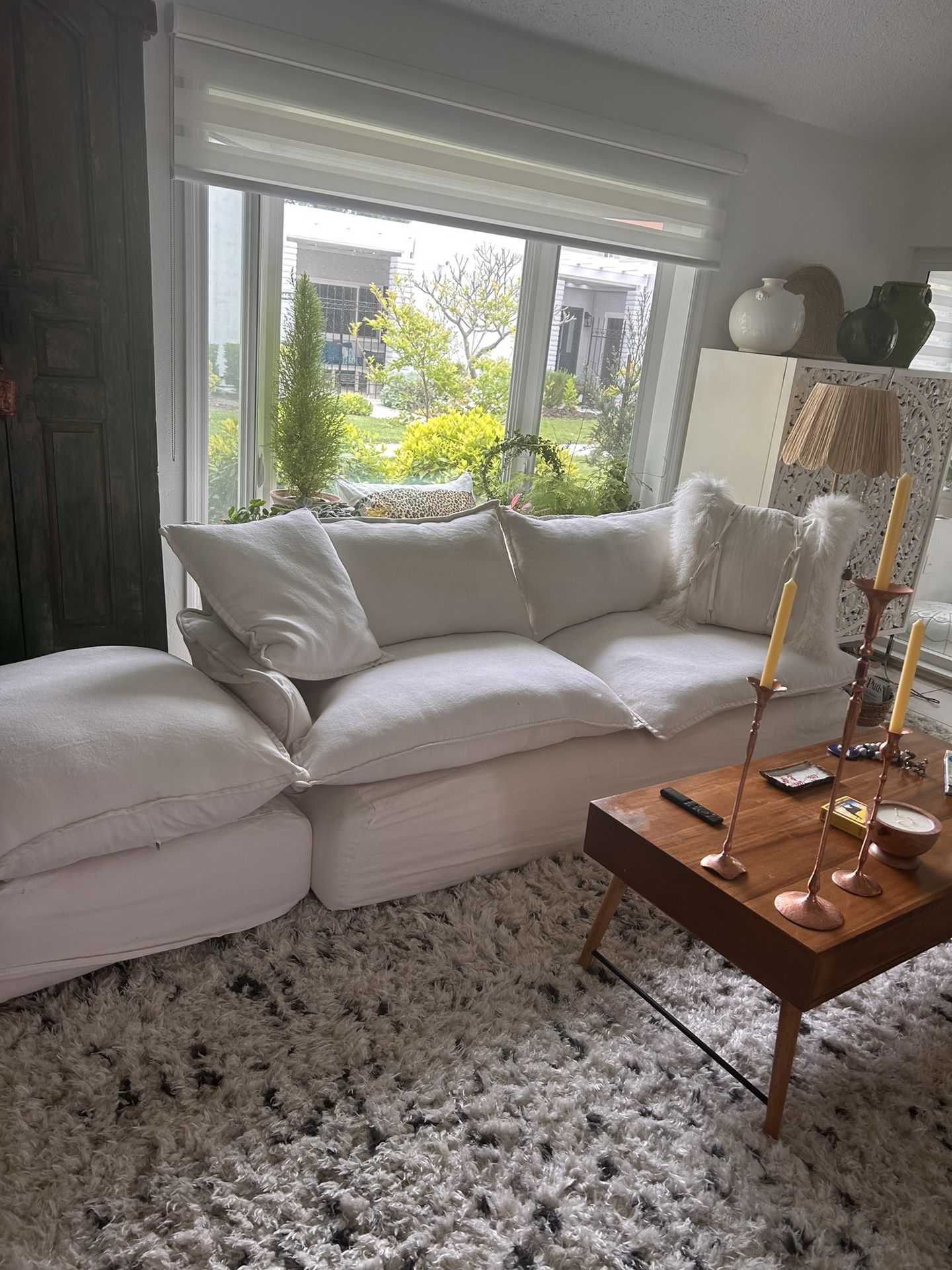 CODA Studio Malibu White Couch