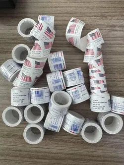 5 Roll Of 100 2025 U.S. Flag First Class US Postage Stamps 500PCS New