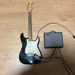 Electric guitar And amp