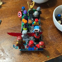 Lego Marvel Minifigure Lot