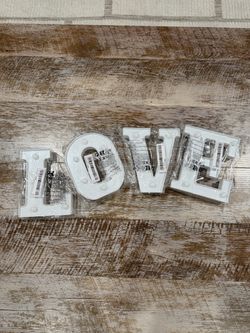 NEW LED love sign