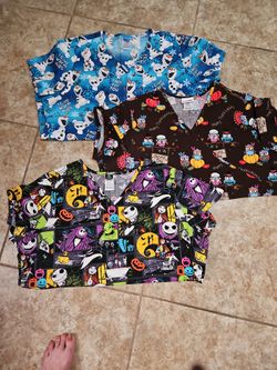 2XL Scrub Tops! Excellent Condition! 