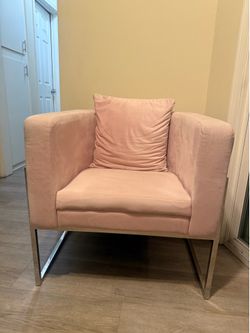 Modern Pink accent chair