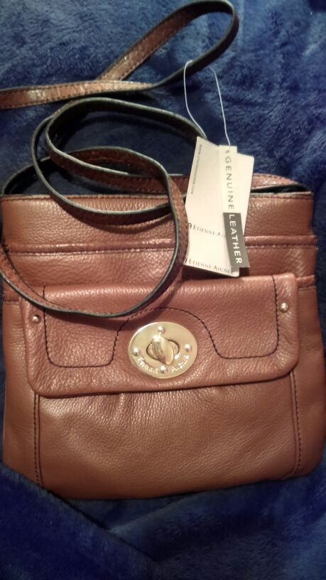 Etienne aigner genuine leather Small shoulder bag