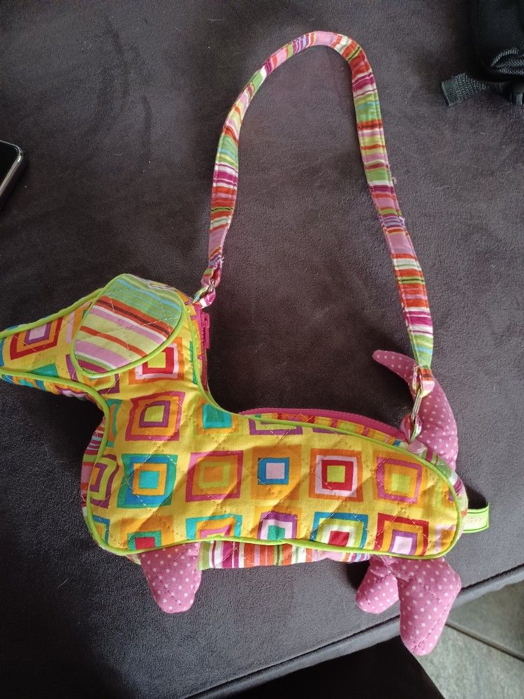 Sassy Pet Saks Dachshund Weiner Dog Purse