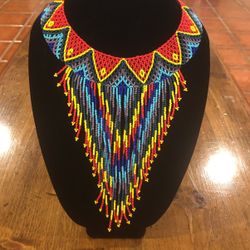 Collar Artesanía Huichol 