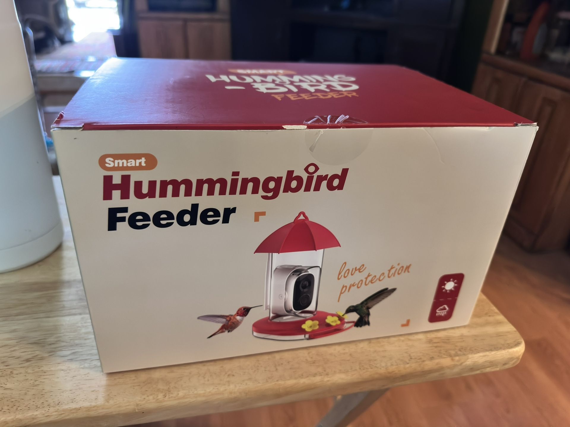 Smart Hummingbird Feeder W/ Camera