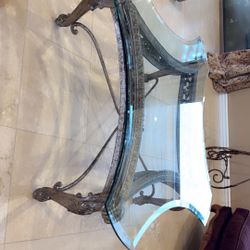 Glass Top Coffee Table 