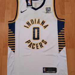 Tyrese Haliburton Indiana Pacers White Jersey 