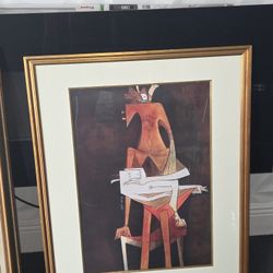 Wilfredo Lam Litografia