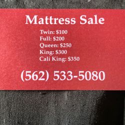 $100 Each Brand New Mattress All Sizes
