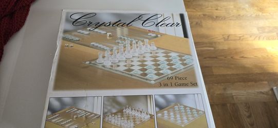 Glass Chess Board