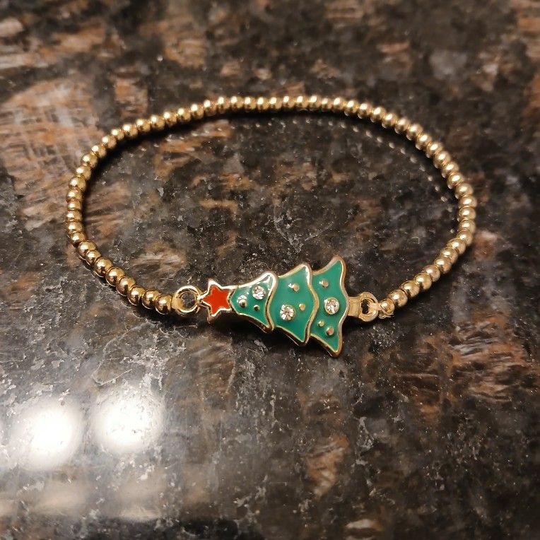 Christmas Tree Bracelet 