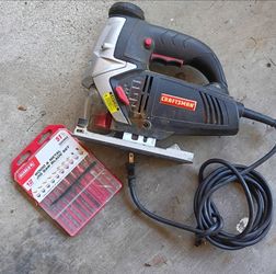 Craftsman jigsaw with laser+extras