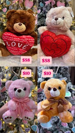 Valentines Day plushies