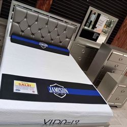 COMPLETE BEDROOM SET! LOWEST PRICES! DELIVERY TODAY! ALL CREDITS WELCOME