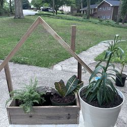 Hand Crafted Home Themed Planter