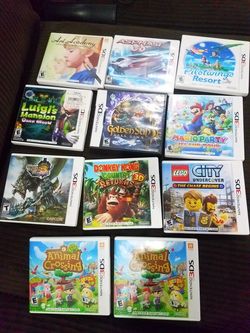 3ds game cases and manuals