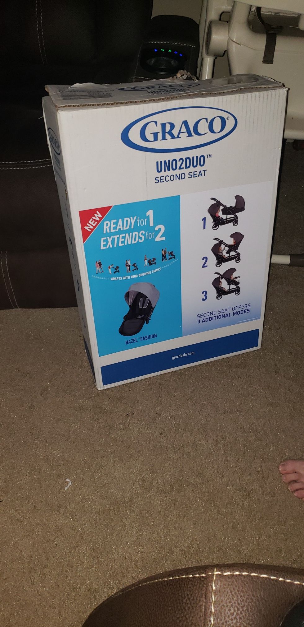 Graco Uno2duo second SEAT not the stroller