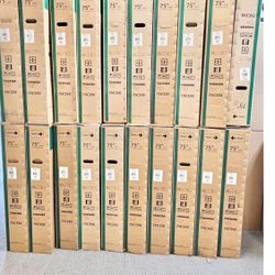 75 Toshiba Smart 4k HDTV In Box 6 Month Warranty Free Delivery. 