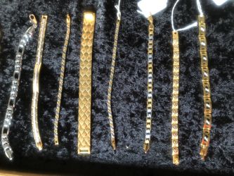 New Gold Tone Bracelets 