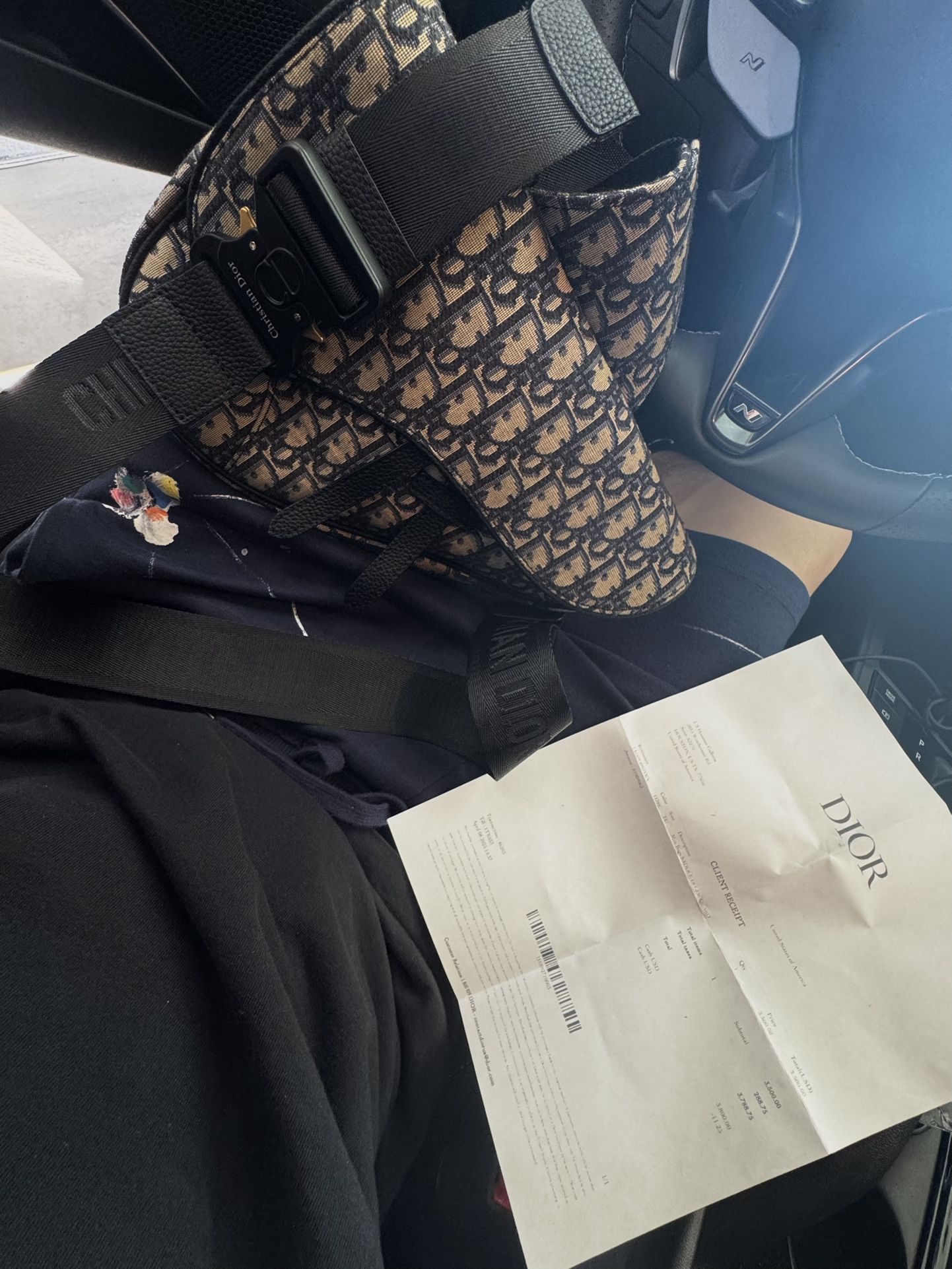 Dior Saddle Bag