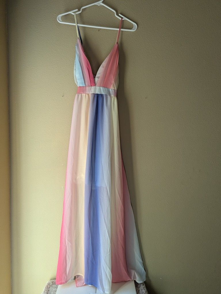 Flowy Colorful Summer Dress
