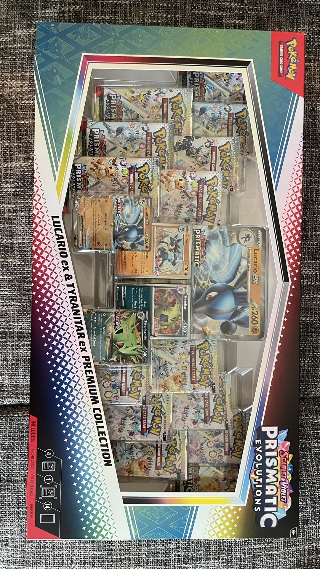 Pokemon  Prismatic Evolutions Lucario