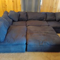 Couch With Ottoman 