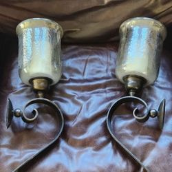 Wall Decor Candle Holder (Set Of 2)