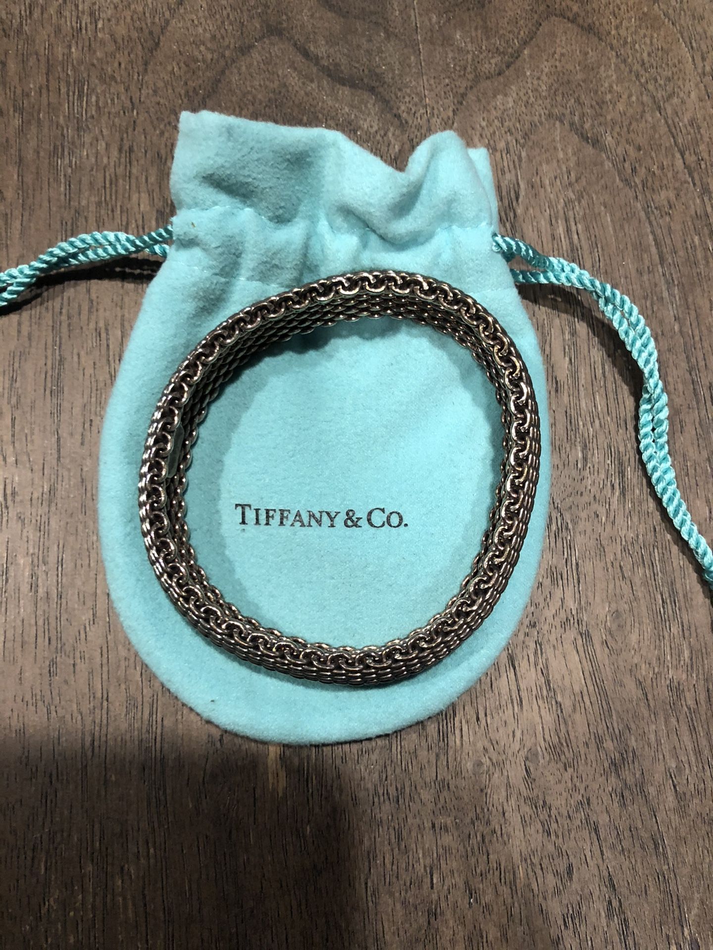 Tiffany mesh bracelet